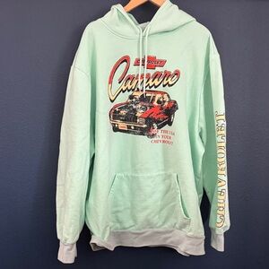 Chevrolet Mint Green Camaro Hoodie